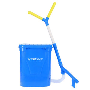 Neptune Backpack Manual Agricultural Double Head Fertilizer Dispenser | Durable, Ergonomic Design with 20L Tank & Comfortable Handle | Ideal for Vegetable, Trees, Garden Plant Soil Care