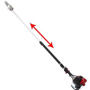NEPTUNE 26CC Petrol Engine Telescopic Tree Pole Pruner Saw With 12 Inch Cutting Bar, Tree Pruner, Pruning Saw, Wood Cutter Machine Ideal for forestry, lawn, garden pruning branches
