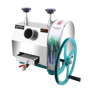 Neptune Strong & Durable Stainless Steel Manual Sugar Cane Juice Machine with 6.5 Hp, Air cooled 4 Stroke Petrol Engine with 3.6 L fuel tank capacity