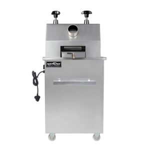 Neptune Electric Sugar Cane Juice Machine | Strong & Durable Stainless Steel | Electric Juicer, with Heavy Duty 1500W Electric Motor For Commercial Use | 3 Roller 20 R/Min. | Micro-Mesh Filter | Output 300KG/h