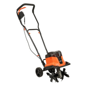Neptune NC-40B 11-Inch 2×20-Volt Lithium-Ion Cordless Electric Garden Tiller | Cultivator 2×20 Volt 4Ah Battery and Charger Included | Ideal Cultivator for Soil Loosening