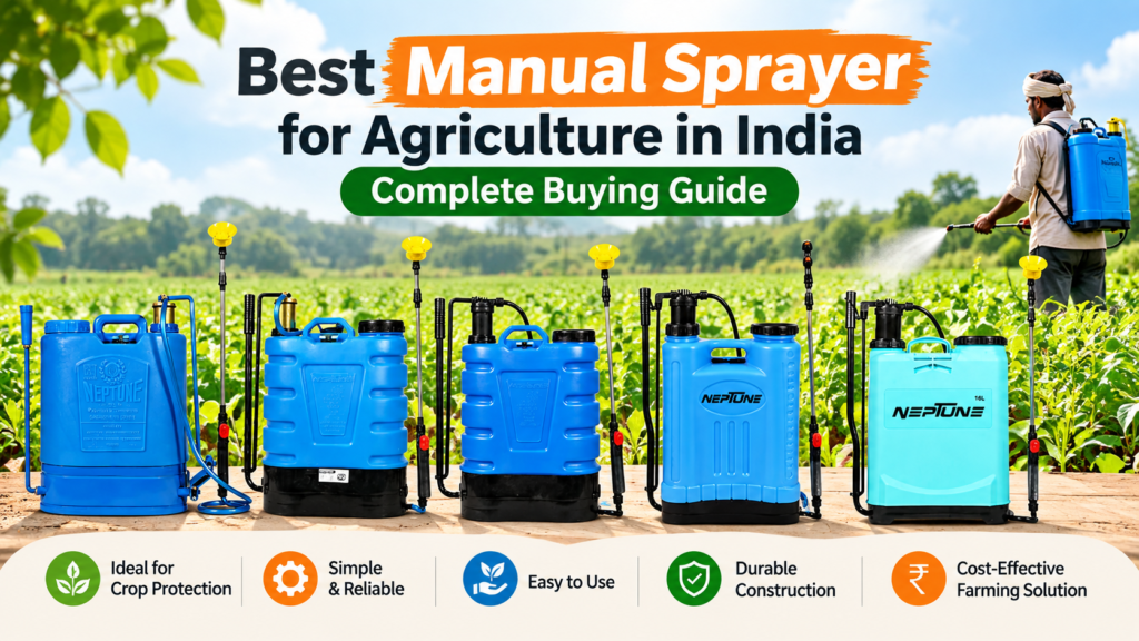 Best Manual Sprayer for Agriculture in India – Complete Buying Guide